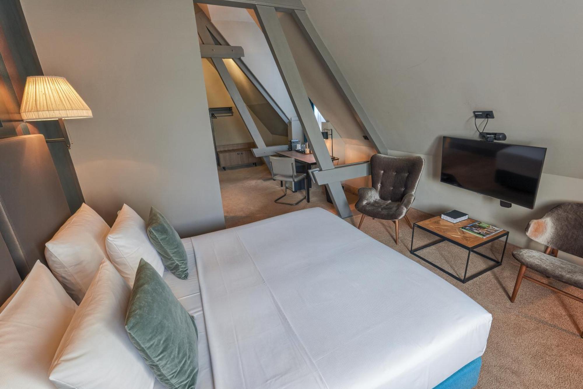 Boutique Hotel The Roosevelt Middelburg Oda fotoğraf