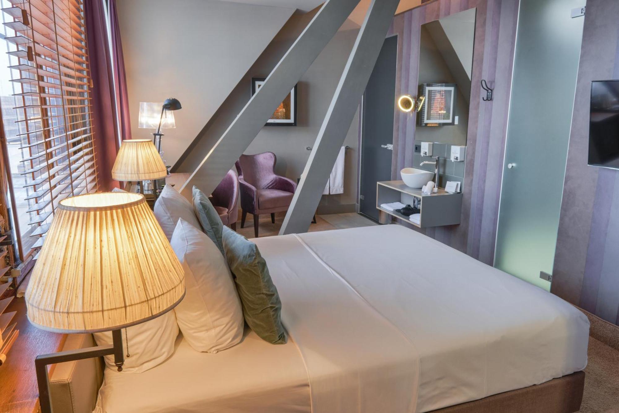 Boutique Hotel The Roosevelt Middelburg Oda fotoğraf