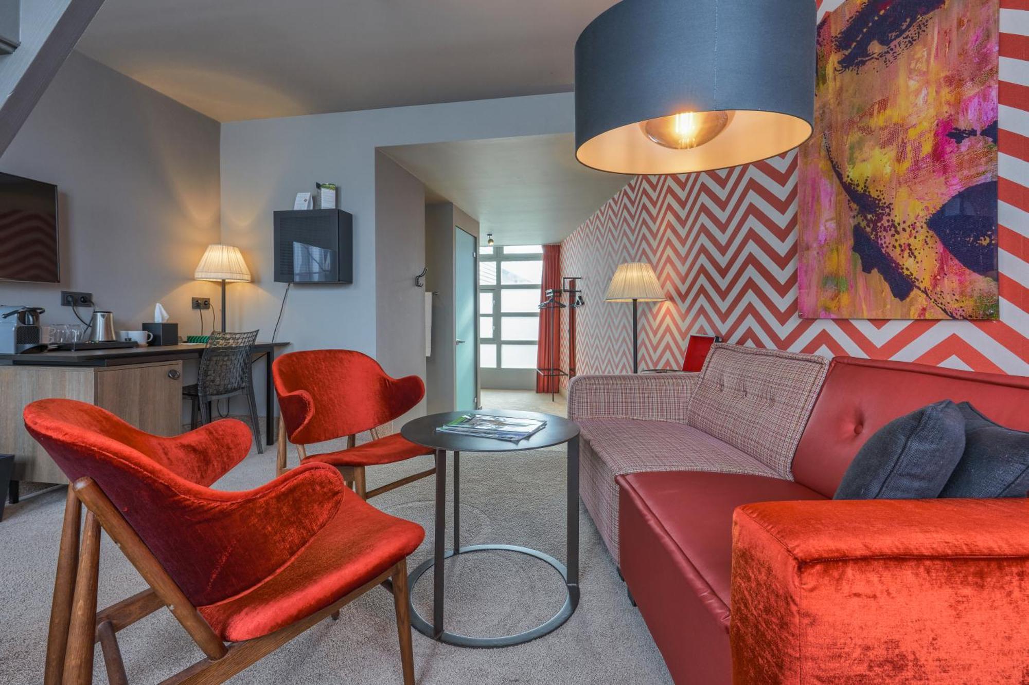 Boutique Hotel The Roosevelt Middelburg Oda fotoğraf