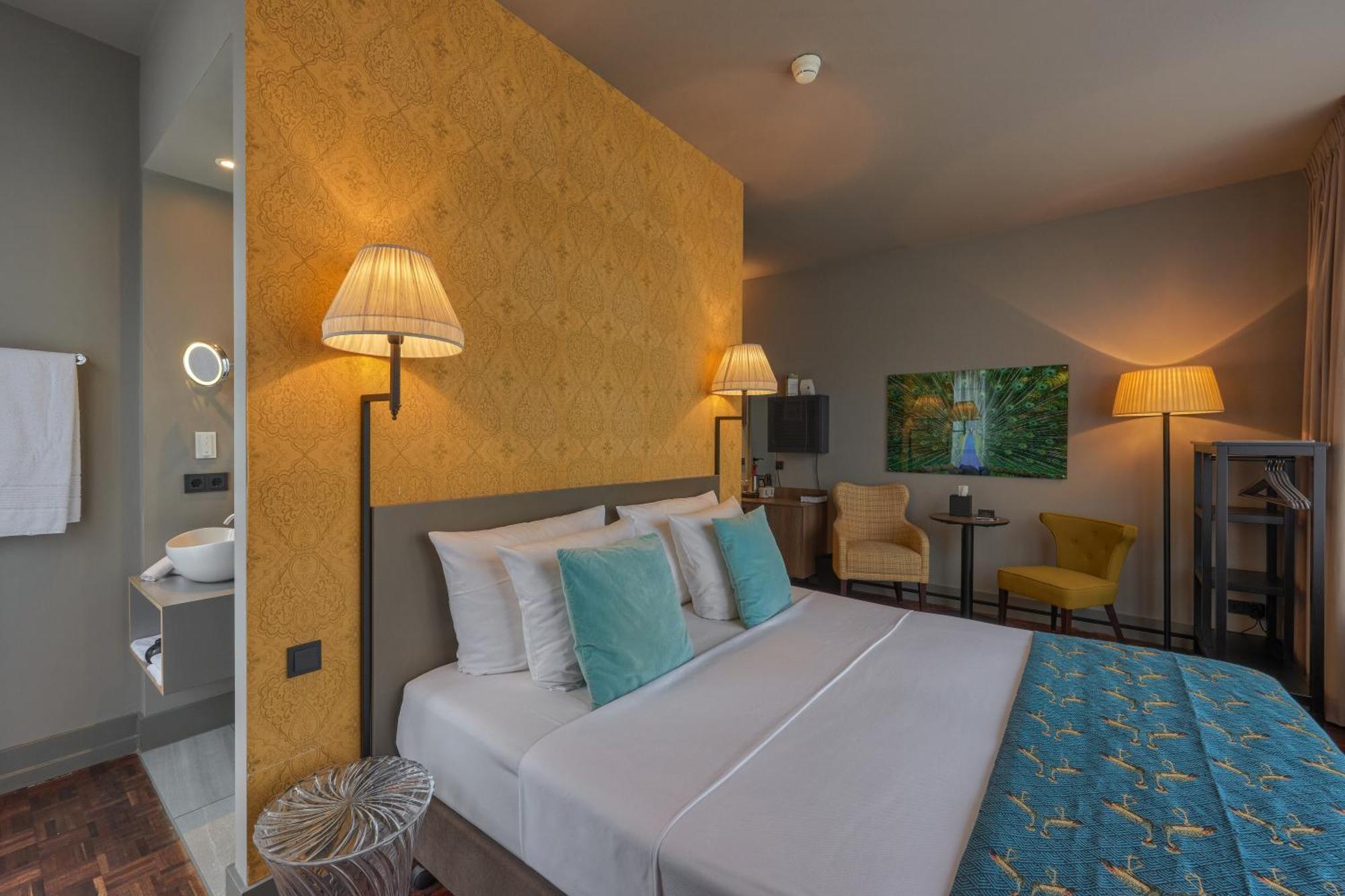 Boutique Hotel The Roosevelt Middelburg Oda fotoğraf
