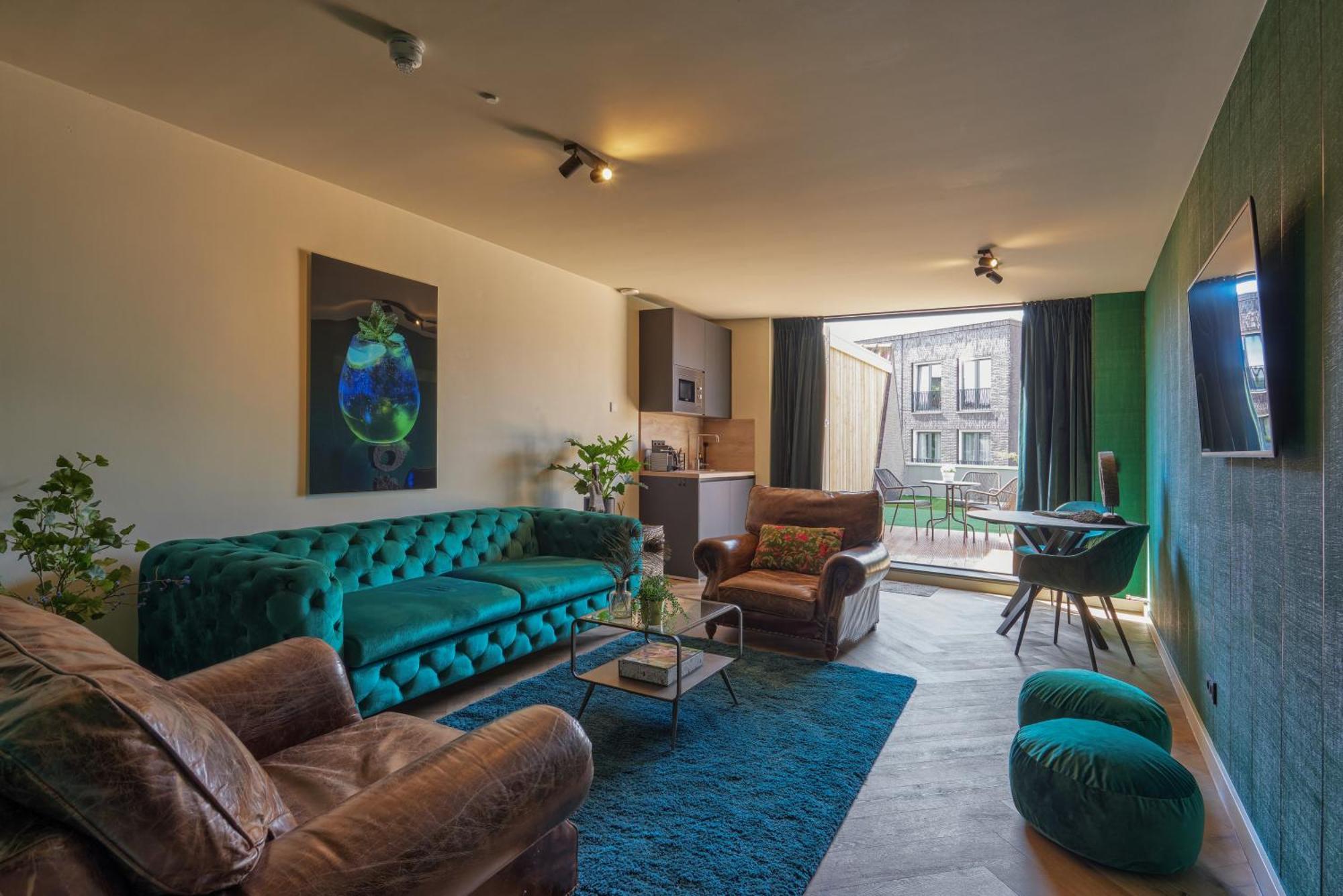 Boutique Hotel The Roosevelt Middelburg Oda fotoğraf