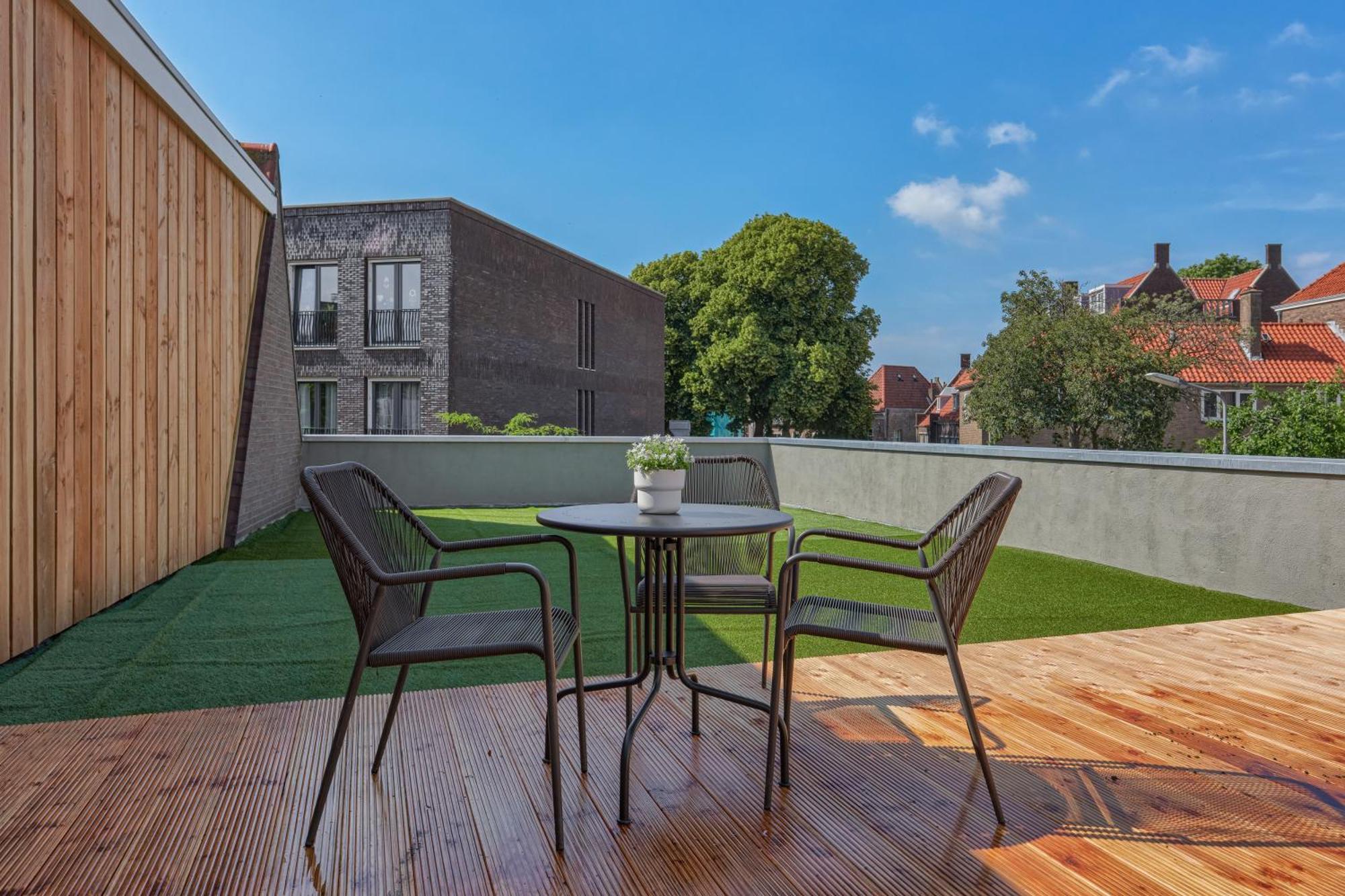 Boutique Hotel The Roosevelt Middelburg Oda fotoğraf