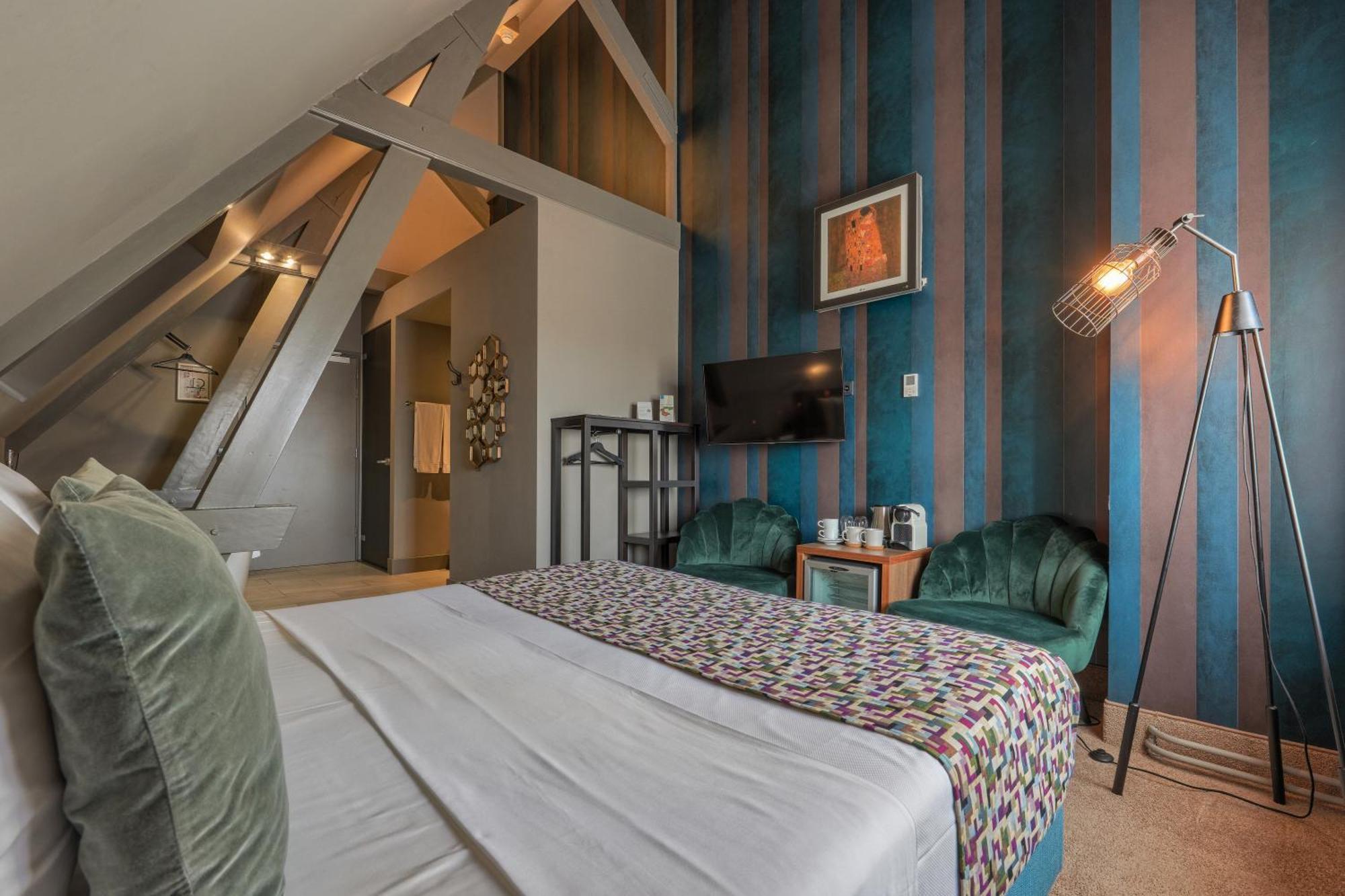 Boutique Hotel The Roosevelt Middelburg Oda fotoğraf